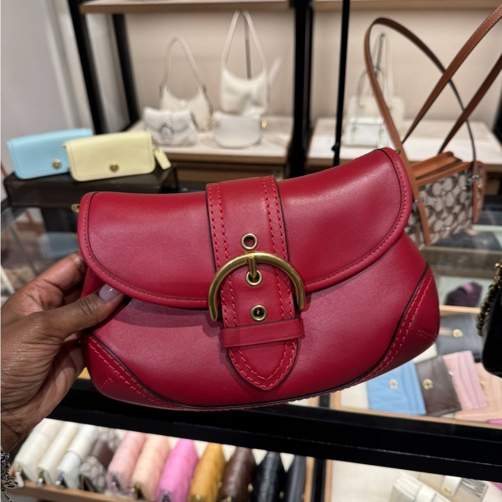 Coach Red Soho Flap 2006 Limited Re-Edition